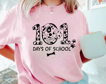101 Days of School Sweatshirt, 101 Days Smarter, Dalmatian Dog Shirt, Back to School Shirt, 100th Day Shirt, Teacher Days, Gift for Teacher