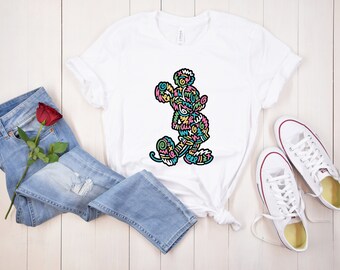 Mickey Rainbow TShirt, Disney Pop Art Shirt, Family Disneyworld Shirts, Disneyland Vacay, Disneyworld Sweatshirt Family, Disney Trip 2023