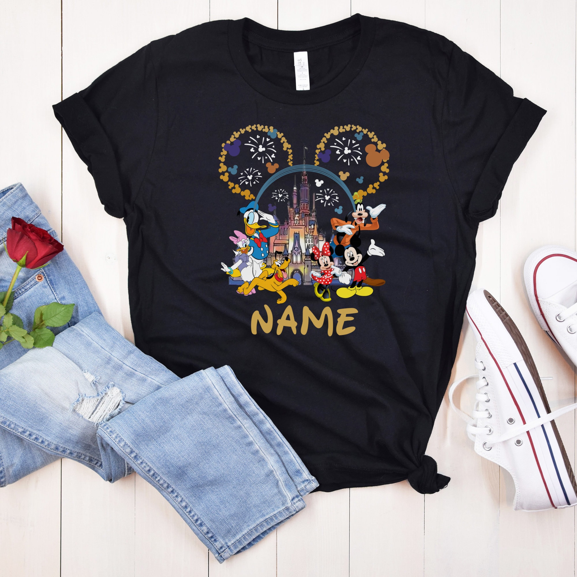 Discover DisneyLand Family Trip Shirts, DisneyWorld Family Vacation Mickey Mouse Minnie Mouse Family Shirts