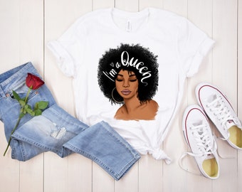 Powerful Afro Woman Shirt, Afrocentric Shirt, Afro Praying Shirt, Afro American Shirt, Black Woman Shirt, Black Girl Magic Shirt, BLM Shirt.