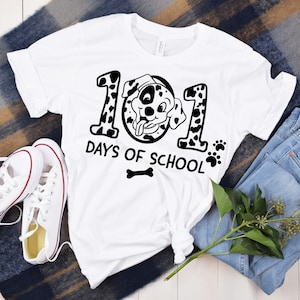 101 Days of School Shirt, 101 Days Smarter Shirt, Dalmatian Dog Shirt, Back to School Shirt, 100th Day Shirt, Teacher Days, Gift for Teacher
