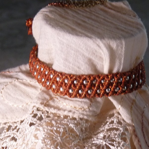 Bracelet celte avec perles