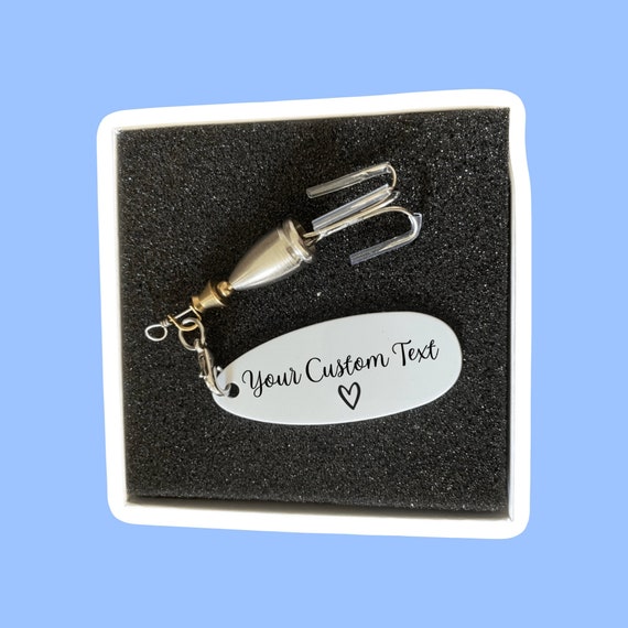 Fishing Gift Personalised Fishing Lure Fathers Day Gifts Etsy