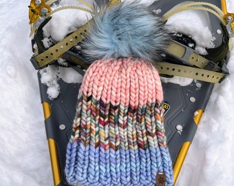 Luxury Knit Hat,  100% Merino Wool