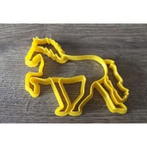 Formina per biscotti a forma di cavallo islandese, ideale per pasticceria, biscotti, glassa, argilla fondente, 12 misure a scelta, venditore nel Regno Unito, aggiornamento dell'affrancatura disponibile.