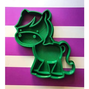 Pony Horse Cookie Cutter Great For Pastry Biscuit Icing Fondant Clay - 12 Size Choices - UK SELLER - Postage Upgrade Available