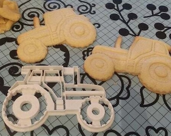 Farming Tractor Cookie Cutter Great For Pastry Biscuit  Icing Fondant Baking Clay - 12 Size Choices - UK SELLER - Postage Upgrade Available