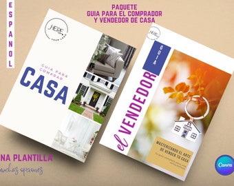 PAQUETE: Guias del Comprador and Vendedor de bienes raices.