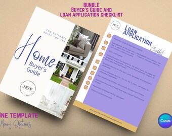 BUNDLE: Buyer's Guide and Loan Application Checklist