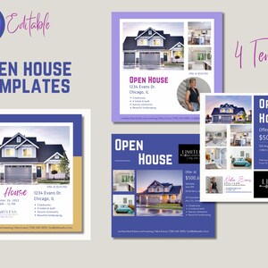 Open House Template for Canva