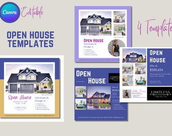 Open House Template for Canva