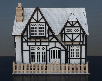 Louisa Lane hus, Dockhus i trä, Viktorianskt hus, DIY