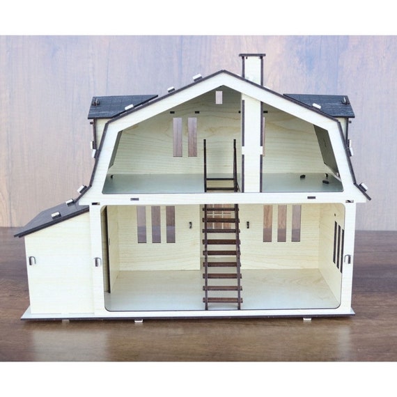 Dorothy Mary Dollhouse, Wooden Dollhouse, DIY Wooden Dollhouse - Etsy
