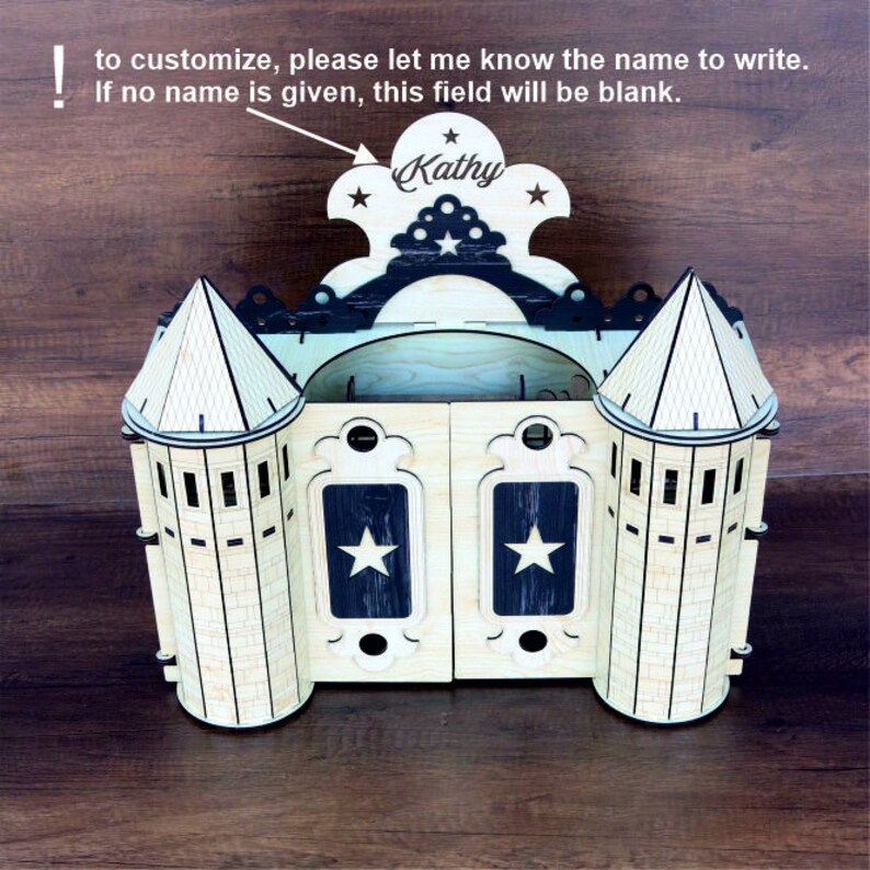 Princess Castle, Wooden Castle, Princess Palace, Princess Dollhouse