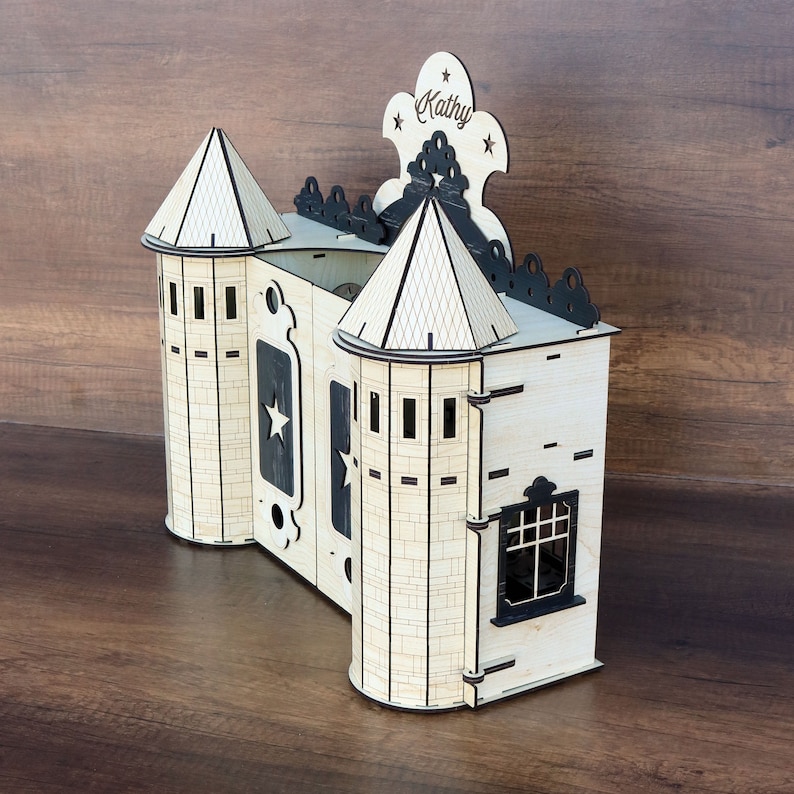 Princess Castle, Wooden Castle, Princess Palace, Princess Dollhouse