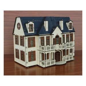 Manor house, Wooden House, Victorian House, Diy Dollhouse, 3d dollhouse