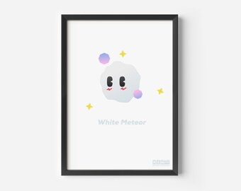 Planao.Plus Cute Wall Print - Video Game Art For Kids Bedroom , Man cave and Game Room , Kawaii print / Gift for friends