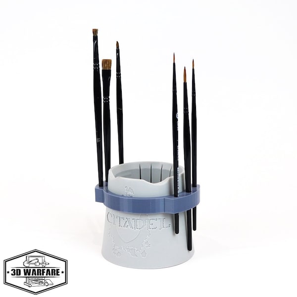 Citadel Water Pot Paint Brush Holder - For all Citadel size paint brushes