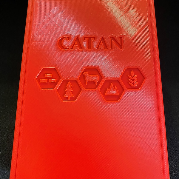 カタン ダイス ゲーム ケース (STL ファイル)