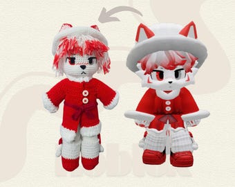 Benutzerdefinierte Roblox Plüsch | Personalisierte Roblox Avatar Spielzeug | Handgemachtes 28 cm Plüschie nach Auftrag