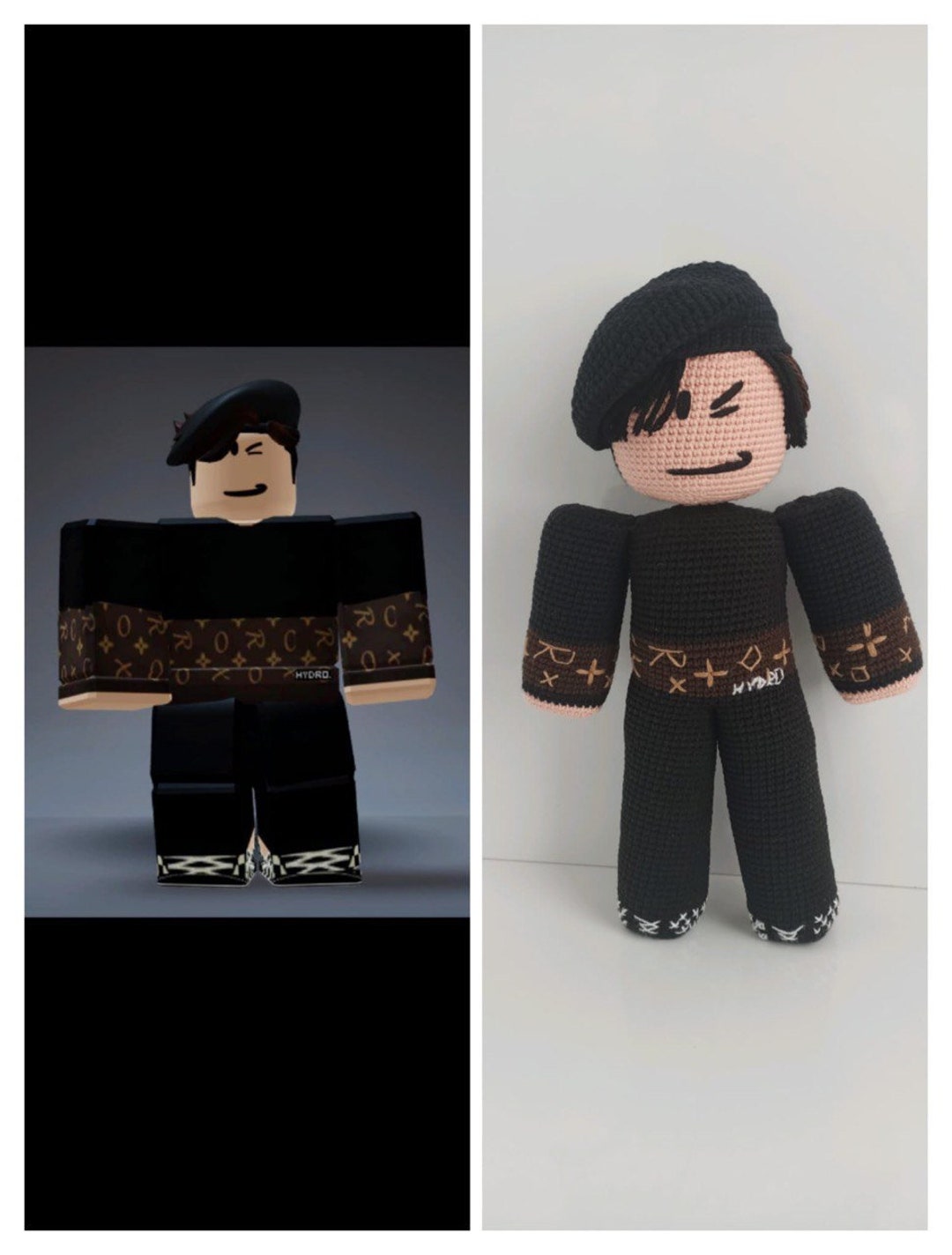 Crochet Roblox Avatar, Your Roblox Character, Custom Roblox Avatar ...