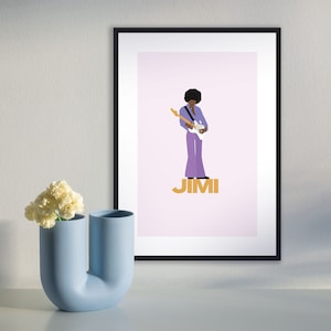 Jimi Hendrix poster as digital download