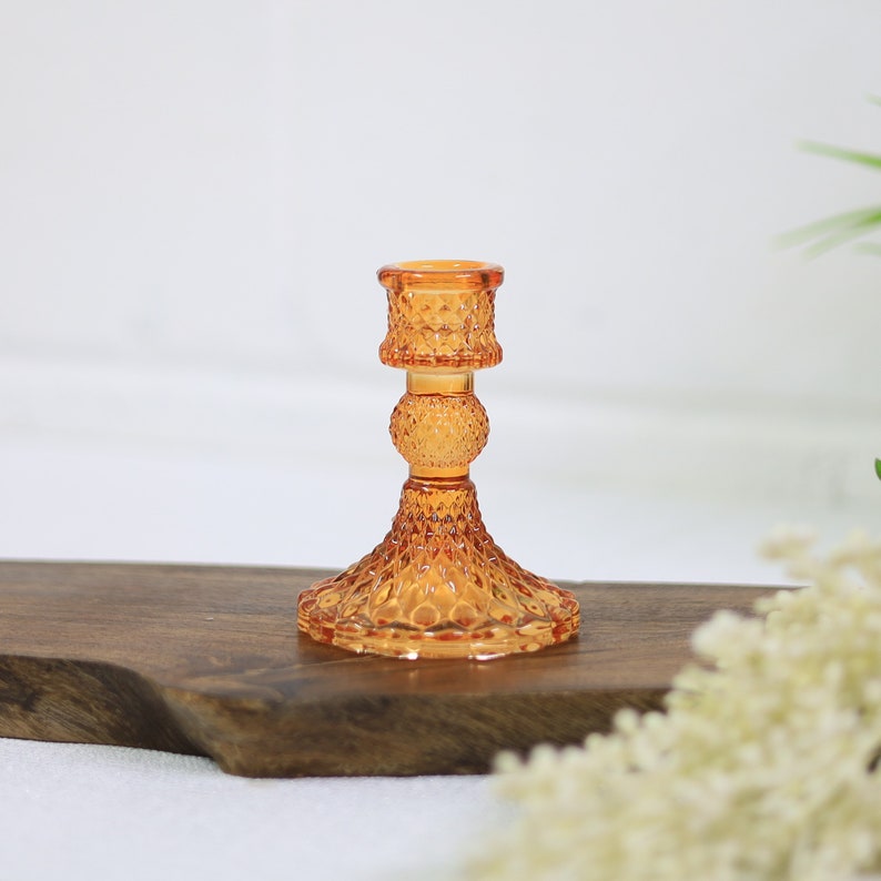 Dinner Candle Holder Jewelled Design Home Decor Glass Vintage Design Holders Candles Room Home Wedding Table Decor image 10