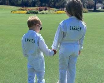 KIDS CUSTOM: Golf Caddy Jumpsuits