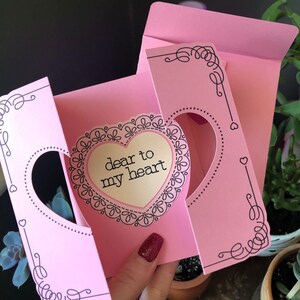 Carte Cher à mon coeur