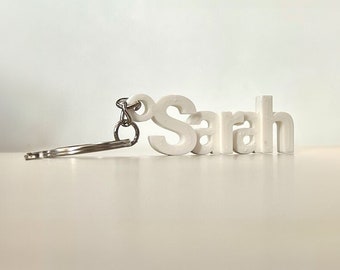 Custom Keychain Keyring, Custom Name Tag, Party Bag Fillers, Gift for Children, Gift for Mother's Day, Gift for Kids, 3D Printed