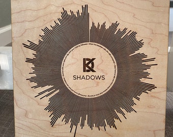 Kitchen Dwellers - Engraved Sound Wave Art