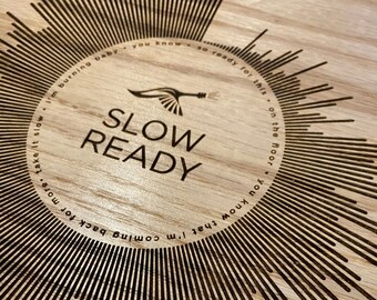 Goose - Engraved Sound Wave art