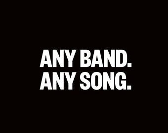 Any Band & Song