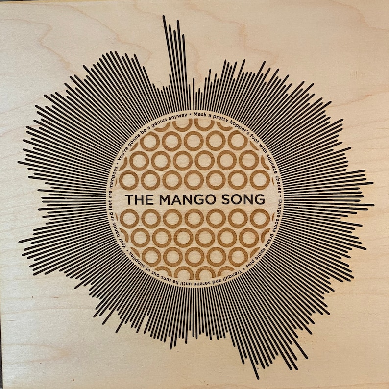 Phish Engraved Sound Wave Art Etsy