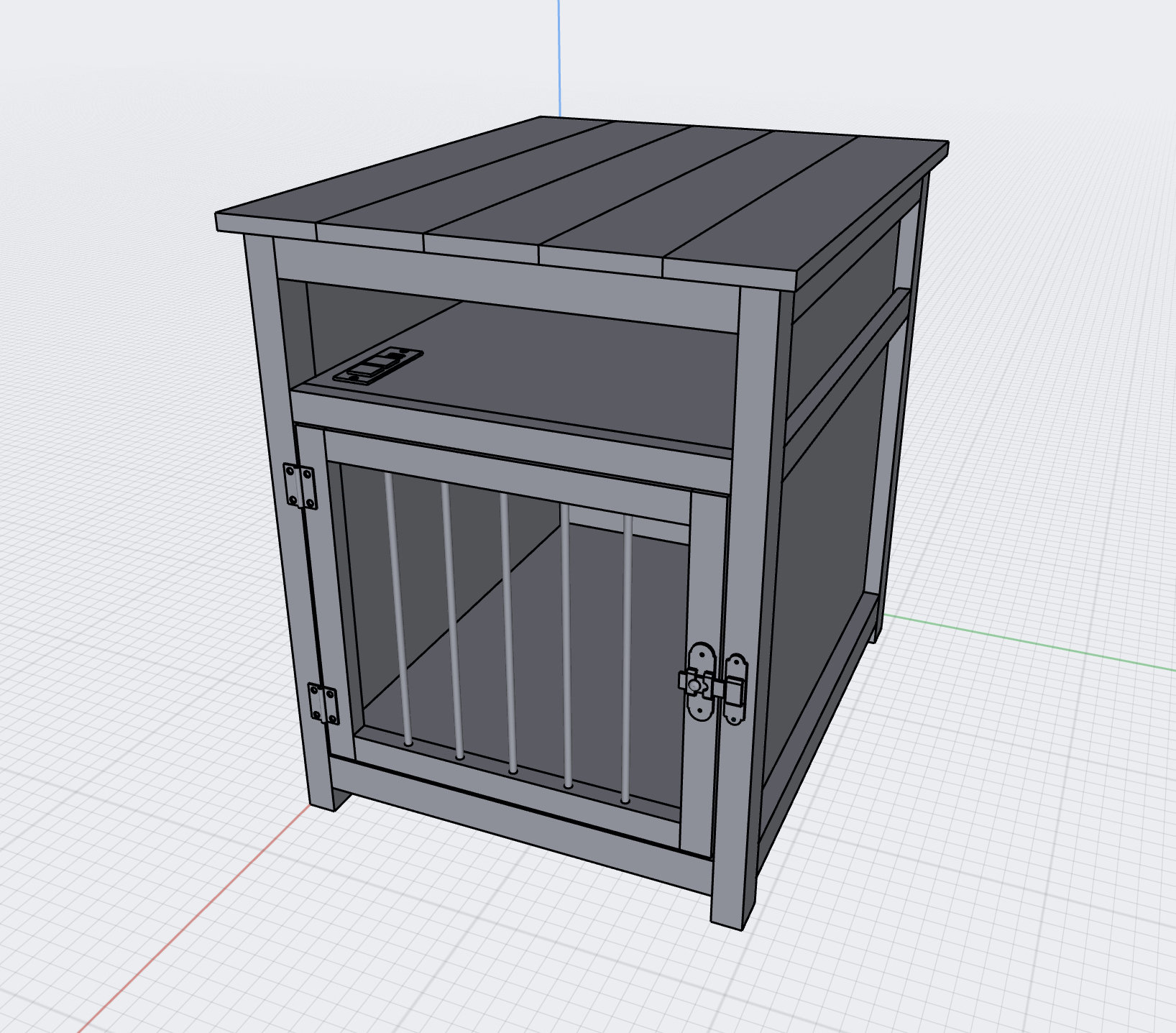 DIY BUILD PLANS for Dog Bed End Table With Usboutlet Instant Etsy