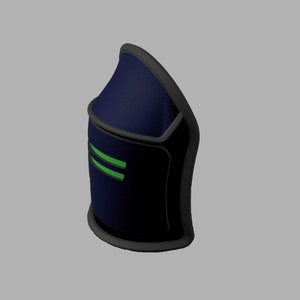 Custom Mandalorian Style Shoulder Bells - " Stormbringer " - 3d printing STL file