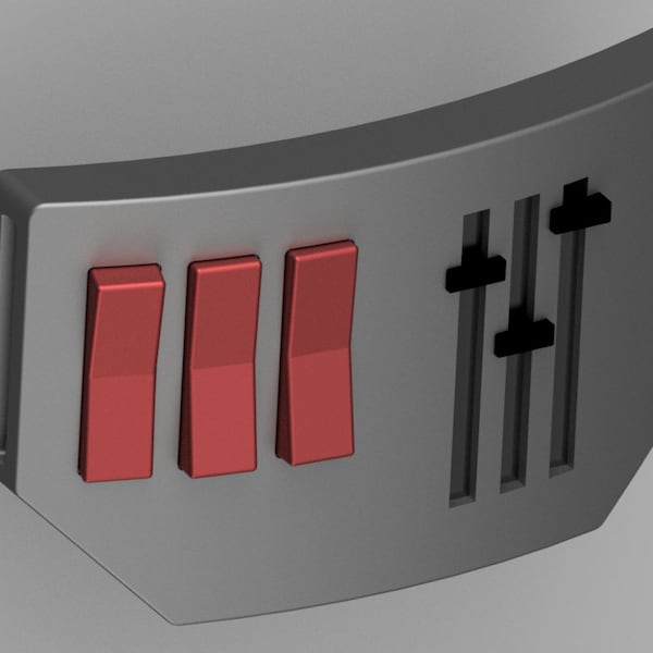 Star Wars Darth Starkiller - Belt Buckle - STL file for 3d Printing