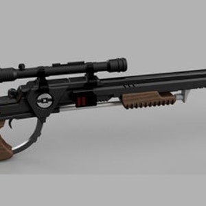 Star Wars EE-13 Blaster Rifle System - " Scout Variant " - 3d printing STL files