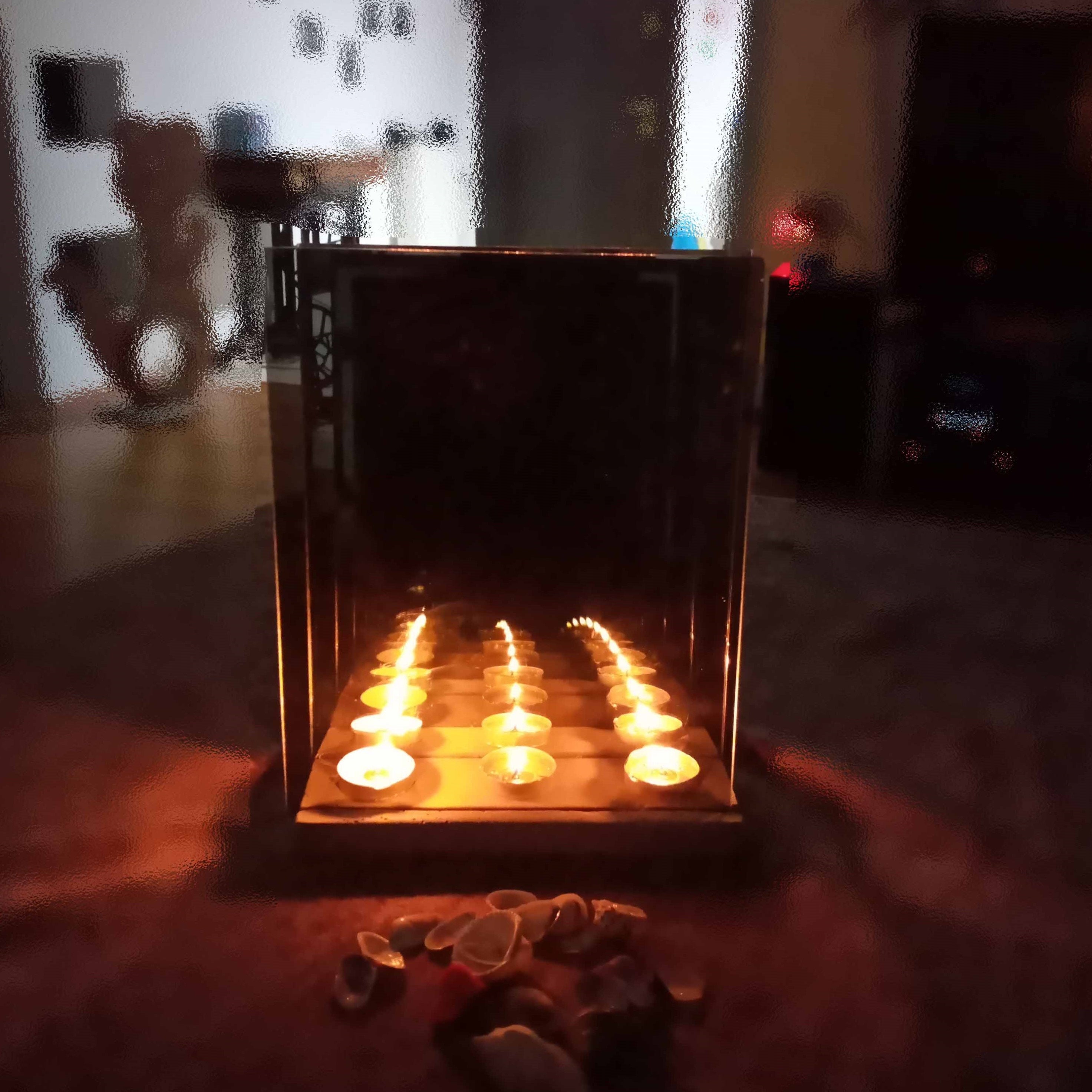 Infinity tea light holder deals