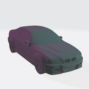 BMW 5 Series E39 Cup Holder STL FILE 3D Print Ready 