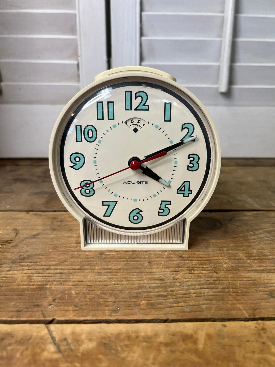 Vintage Acu-rite Alarm Clock - Etsy