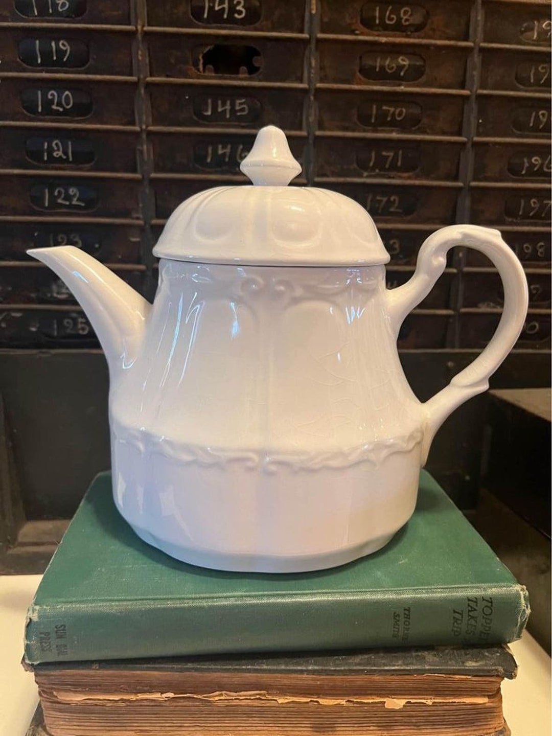 Sterling Colonial English Ironstone Teapot J&G Meakin - Etsy