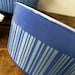 Vintage Pyrex Barcode Blue Stripes MCM 475 474 473 Casserole Dish With ...
