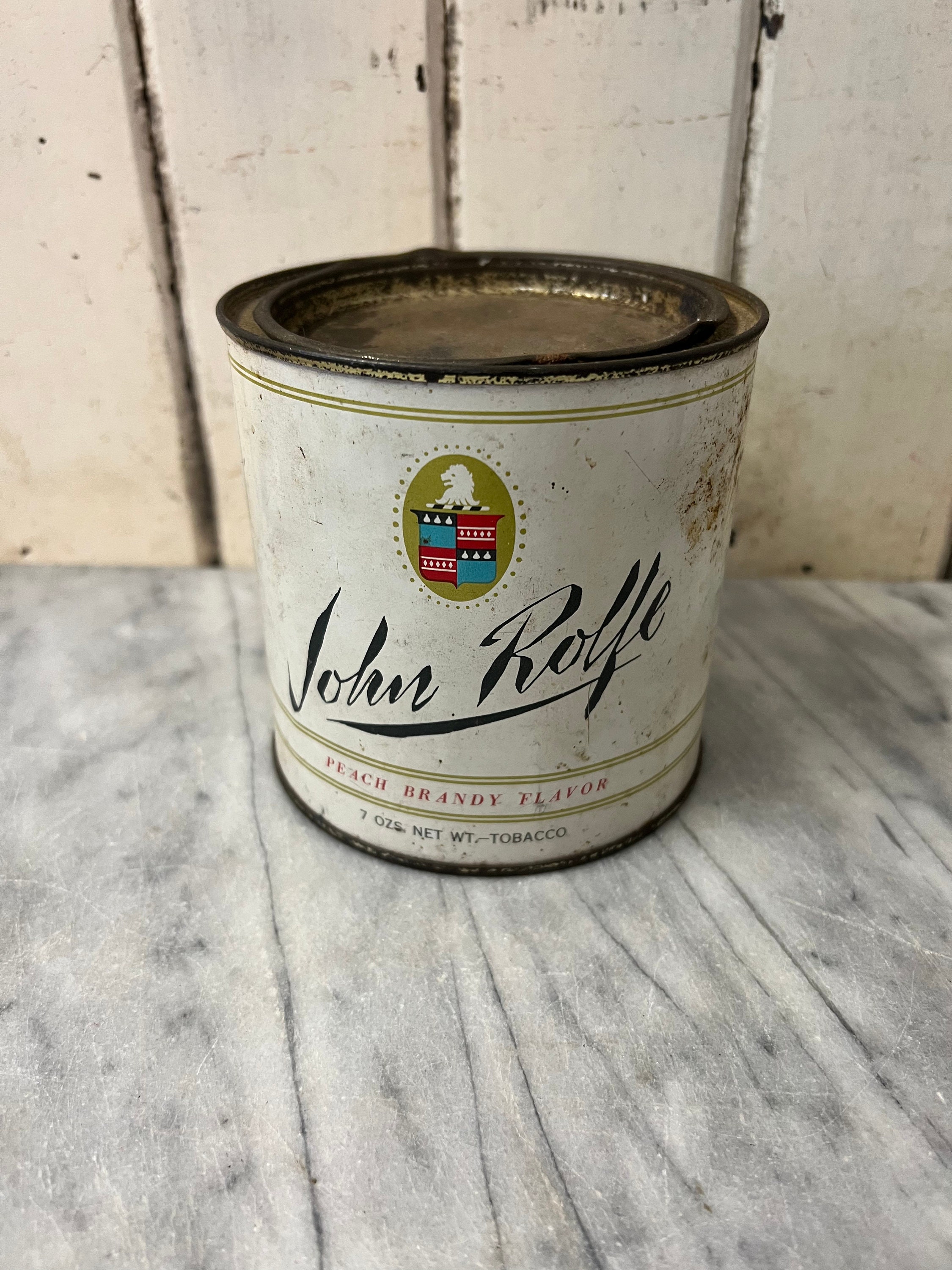 Vintage John Rolfe Tobacco Tin