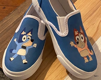 Bluey - Zapatos pintados a mano