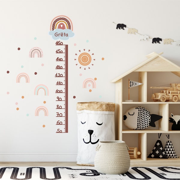 Height Chart Decal Etsy Australia