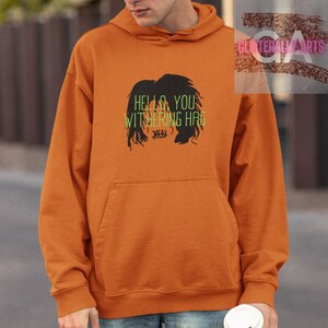 Hello, you Withering Hag || Hocus Pocus 2 || Unisex Heavy Blend Hooded Sweatshirt