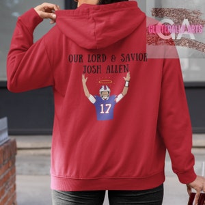 Herr & Heiland Josh Allen || Buffalo Football || Unisex Heavy Blend Kapuzenpullover