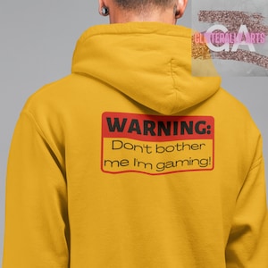 Don't Bother Me I'm Gaming || Gaming Junkie || Unisex Heavy Blend Hooded Sweatshirt