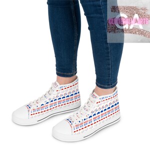 Buffalo Allen Football || Buffalo NY || Women&#39;s High Top Sneakers